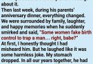 A cruel βjokeβ at dinner uncovered a family secret hidden for over a decade. ππ·β¨