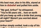 At 80, Arthur knew the real secret to marriage wasn’t stamina—it was laughter.