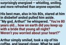 At 80, Arthur knew the real secret to marriage wasn’t stamina—it was laughter.