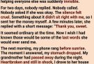 My grandmother asked the family for a little money and everyone ignored her… the day after she died, I discovered what she spent it on, and our entire family broke down in tears.