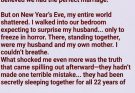 I caught my husband with my mother on New Year’s Eve—and the DNA results that followed exposed a secret that nearly destroyed two generations of our family.