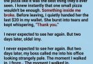 He gave away his last $20 with a pizza… never imagining kindness would return two days later forever changed. 🍕💔✨