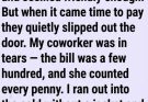 Two men walked out of our café without paying a $327 bill… but the envelope they left behind turned what looked like a theft into a lesson none of us will ever forget.