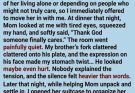I rushed home believing my mother had been abandoned… but one hidden envelope inside her suitcase exposed a painful truth — the person I thought didn’t care had been carrying her alone for years.