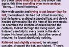 He searched the whole house for a burglar… only to realize the real surprise was waiting upstairs. 😂🏏🏠✨