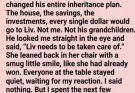 She thought she had already won the inheritance… until one family dinner exposed the secret she spent years hiding. One envelope changed everything.
