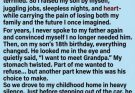 My father threw me out at 18 for getting pregnant… but when my son met him years later and pulled a hidden letter from his backpack, the truth waiting inside shattered decades of pride and regret.