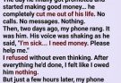 He thought his stepson had abandoned him after six years of sacrifice… until 28 missed calls from the bank revealed a secret that changed everything. Sometimes the greatest repayment isn’t money—it’s the truth. ❤️