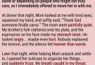 I rushed home believing my mother had been abandoned… but one hidden envelope inside her suitcase exposed a painful truth — the person I thought didn’t care had been carrying her alone for years.