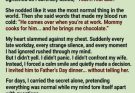 My daughter asked to invite her ‘real dad’ to Father’s Day dinner… and when the doorbell rang, I expected betrayal — but the truth waiting outside changed everything