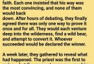 Three religious leaders tried to convert a wild bear—but the rabbi’s unforgettable first step turned a friendly debate into the funniest ending you’ll never see coming! 😂🐻