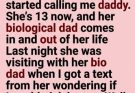 He didn’t share her DNA. He shared her childhood, her tears, her laughter—and when she asked, “Are you really my dad?” his answer proved that being a father has nothing to do with blood.
