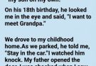 He didn’t bring anger to the door—he brought a chance to heal three generations.