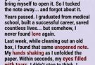 I ignored her final letter for 14 years… but the words inside changed my life forever. Some second chances are worth crossing the world for. ❤️