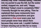 🎉 I spent years paying for birthday dinners without realizing many restaurants were willing to treat me for FREE. That one unexpected surprise turned into a tradition my whole family now loves. Before your next birthday, check what local restaurants offer—you might be leaving an amazing birthday gift on the table! 🎂🍽️