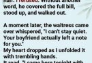 He walked away after I refused to pay $190—but the note he left behind revealed he had planned to propose. What happened next changed everything I believed about love.