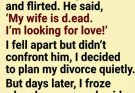I caught my husband on a dating site saying, “My wife is dead.” I secretly planned our divorce—until he came home with an envelope that revealed the shocking reason he had lied about me.