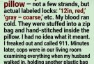 I found labeled bundles of women’s hair sewn inside my husband’s pillow and called the police. When he walked in carrying another bag and saw the officers, his face went white. But the truth was nothing like what I feared.
