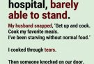 I Could Barely Stand After Surgery, Yet My Husband Expected Me to Cook