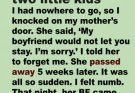 She turned me away… but after she died, her boyfriend revealed a heartbreaking secret